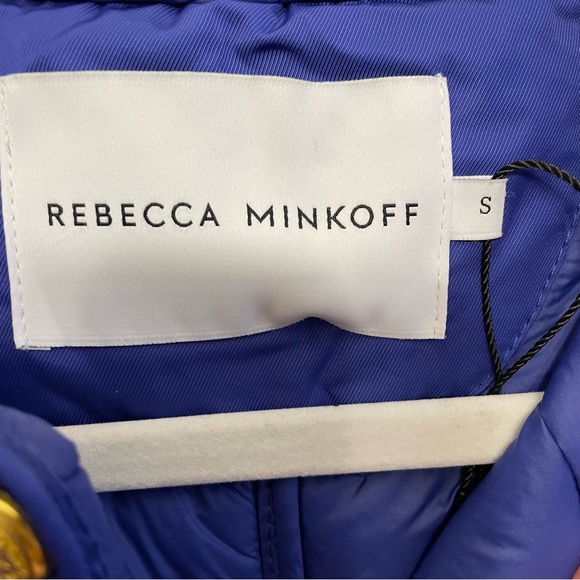 Rebecca Minkoff Purple quilted Spring jacket. Size S. Oversized. Fits size M-L. - Picture 6 of 10
